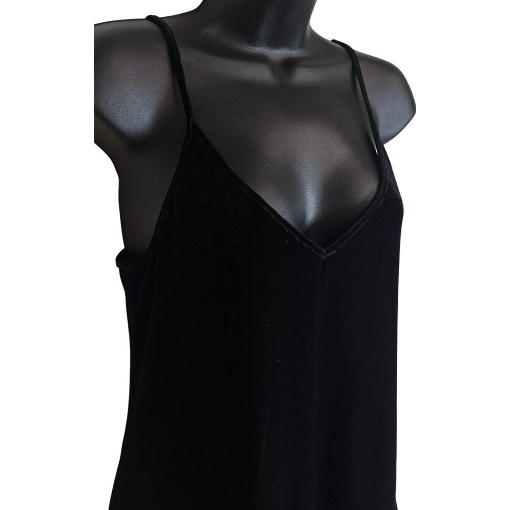 Brandy Melville Women Bodycon One Size Small Velvet Mini Stretch Sexy EUC - Picture 3 of 6